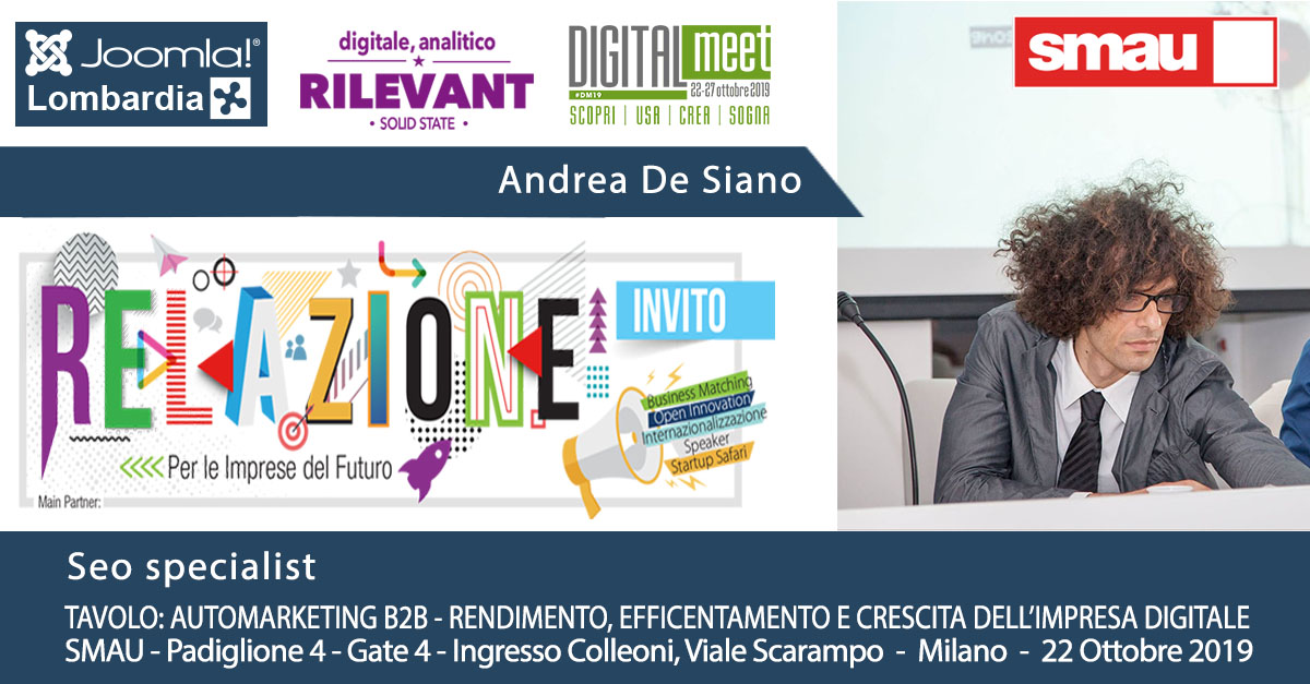 DE SIANO SMAU 2019
