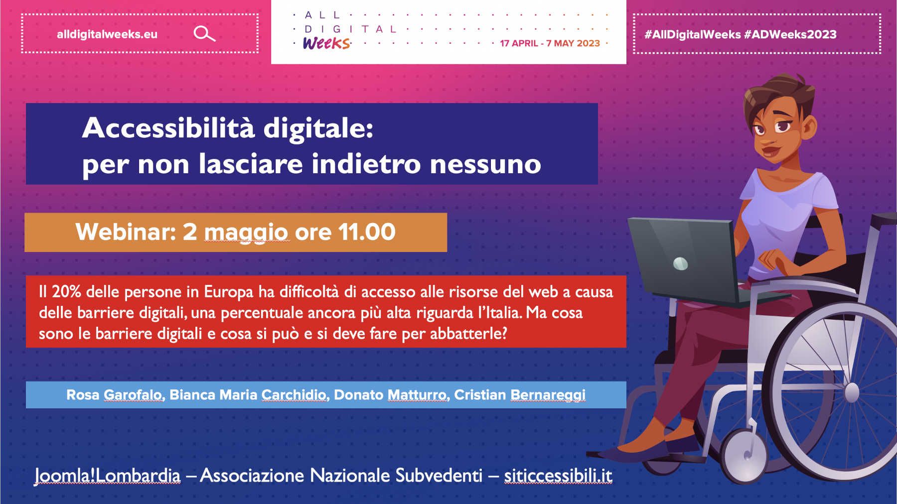 Webinar All Digital Weeks