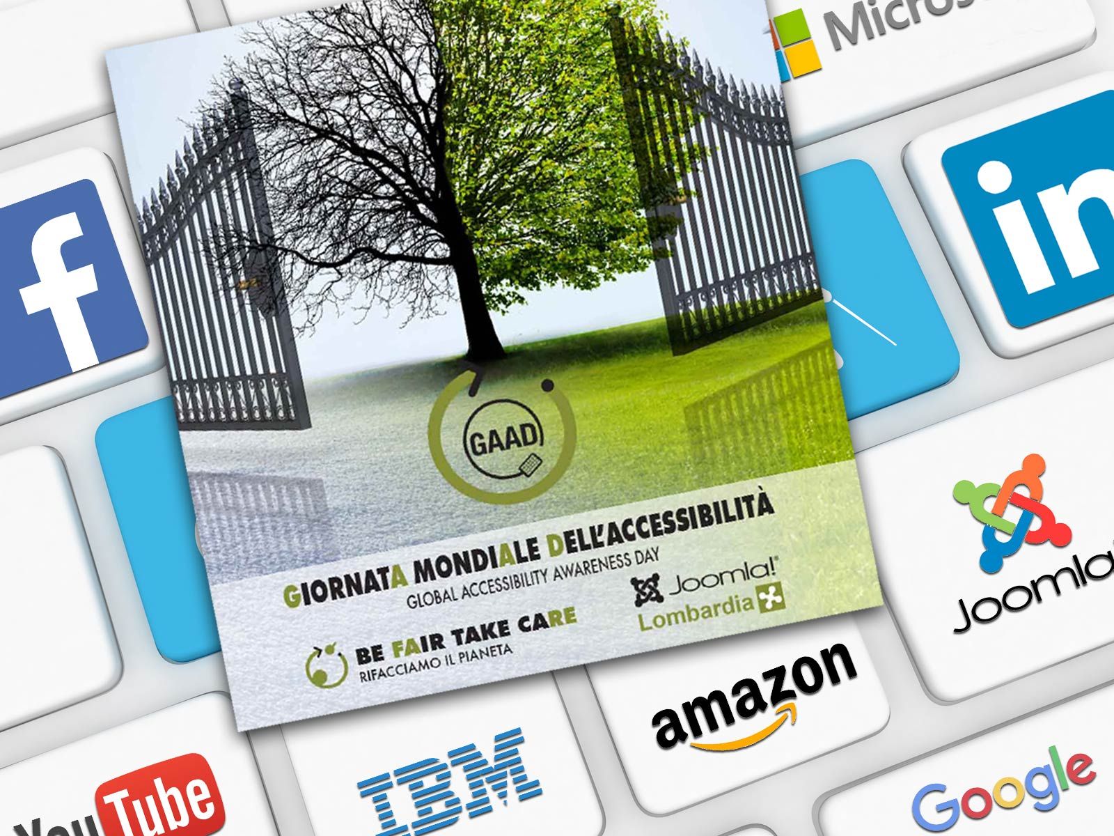 Accessibilità digitale: cosa fanno i grandi player di intternet: Google, Amazon; Joomla!, IBM etc.